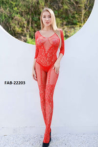 Fishnet Full Bodysuit Lingerie (FAB-22203)