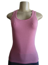 Cotton Round Neck Sleeveless Ribbed Tank Top (BAIK-605)