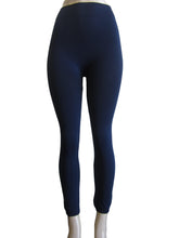 Petite Women Ankle-Length Warm Fleece Leggings (FAB-11802)