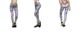 Women Athletic Yoga Flora Leggings (FAB-19136)