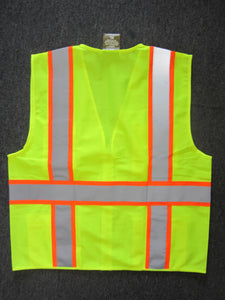 High Visibility Safety Vest Plus Size FAB-21133 Plus