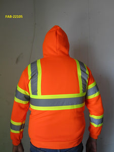 F&F High Visibility Jacket with Hood  FAB-22105