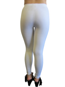 Women seamless full legging with lace