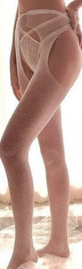 Women Pantyhose with Rhinestones XH-H02