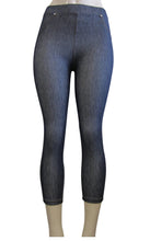 Capri Denim Look Stylish Leggings  (FAB-11217)