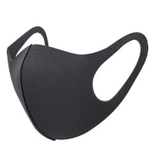 Plain Black Anti-Pollution Daily Mask 