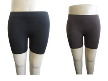 2 Pcs Bundle Women Yoga Biker Mini Shorts Plus Size (Mini Pls 2pcs)