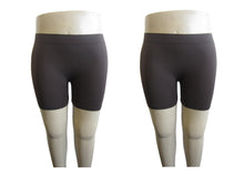 2 Pcs Bundle Women Yoga Biker Mini Shorts Plus Size (Mini Pls 2pcs)