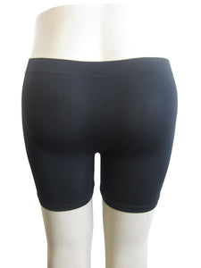 Women Plus Size Biker Stretch Cycling Leggings Yoga Shorts (Mini Shorts Plus)